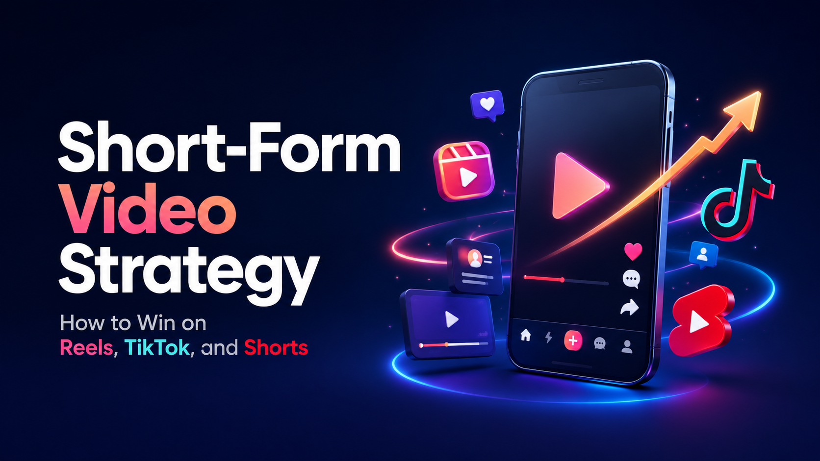 استراتيجية الفيديو القصير: كيف تتفوق على Reels وTikTok وShorts
